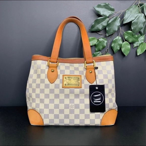 Louis Vuitton Handbags - LOUIS VUITTON • DAMIER AZUR HAMPSTEAD PM BAG